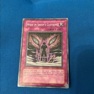 Yugioh Card Wolf In Sheep’s Clothing Trap Card 1996 NWOTS